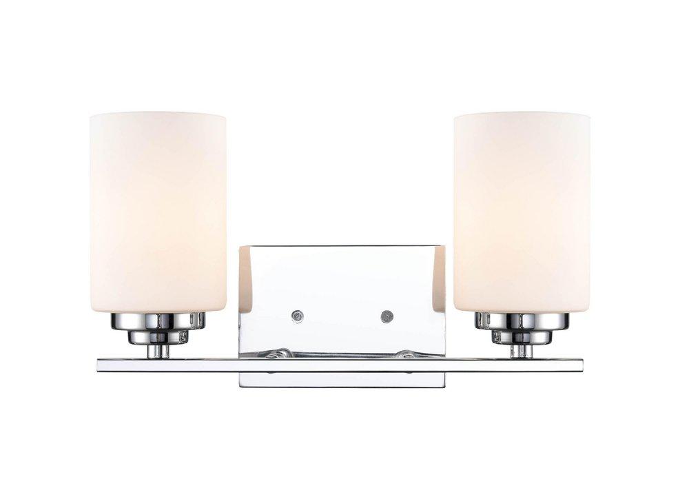 Millennium Lighting Chrome 2-Light Vanity Fixture 