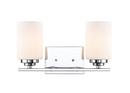 Millennium Lighting Chrome 2-Light Vanity Fixture 