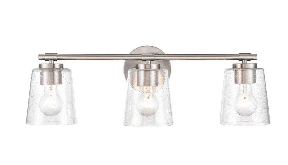 Millennium Lighting Brushed Nickel 3-Light Vanity Fixture 