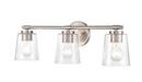 Millennium Lighting Brushed Nickel 3-Light Vanity Fixture 