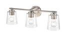 Millennium Lighting Brushed Nickel 3-Light Vanity Fixture 
