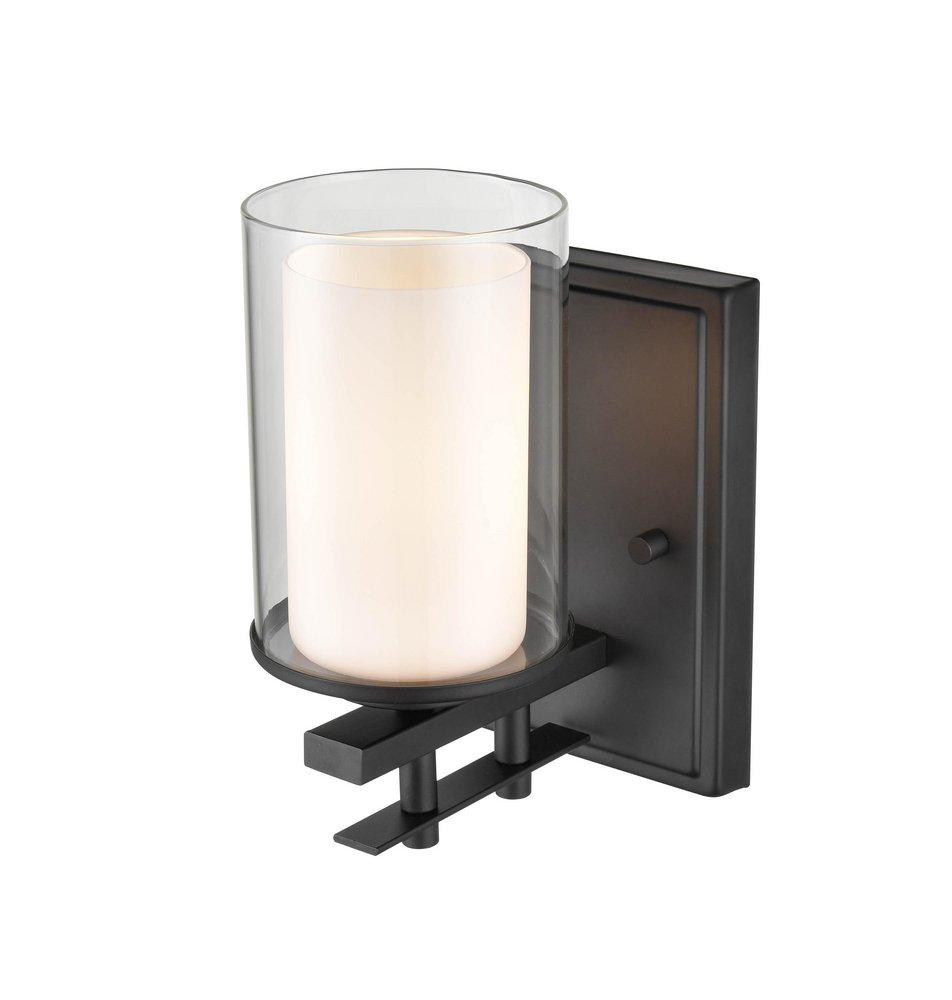 Millennium Lighting Matte Black 1-Light Wall Sconce 