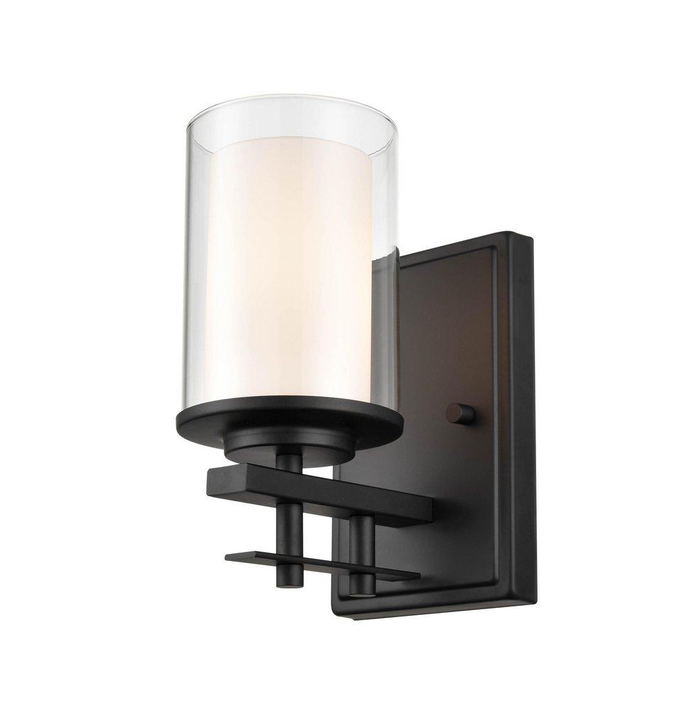 Millennium Lighting Matte Black 1-Light Wall Sconce 