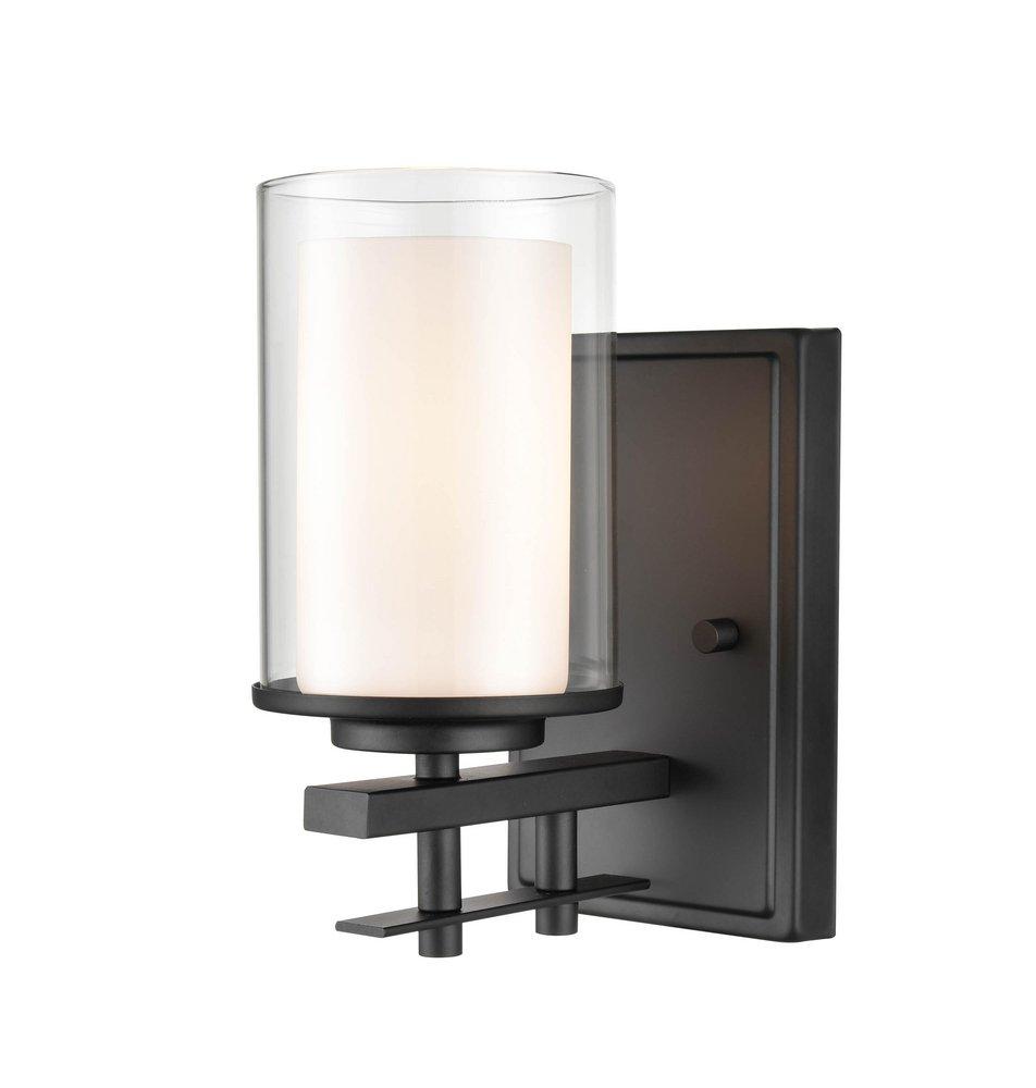 Millennium Lighting Matte Black 1-Light Wall Sconce 
