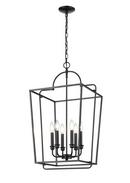 Millennium Lighting Matte Black 6-Light Pendant Light 
