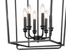 Millennium Lighting Matte Black 6-Light Pendant Light 