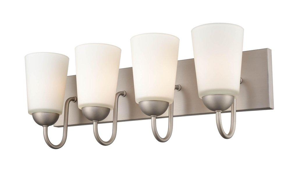 Millennium Lighting Satin Nickel 4-Light Vanity Fixture 