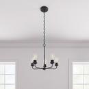 Millennium Lighting Matte Black 60W 5-Light Medium E-26 Chandelier 