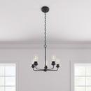 Millennium Lighting Matte Black 5-Light Chandelier Ceiling Light 