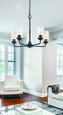 Millennium Lighting Matte Black 5-Light Chandelier Ceiling Light 
