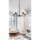 Millennium Lighting Matte Black 60W 5-Light Medium E-26 Chandelier 