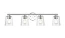 4-Light Vanity Fixture in Chrome