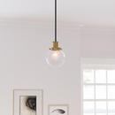 Millennium Lighting Matte Black 1-Light Pendant Light 