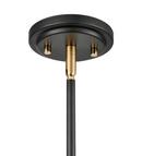 Millennium Lighting Matte Black 1-Light Pendant Light 