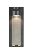 12W 1-Light LED Outdoor Wall Sconce in Powder Coat Black