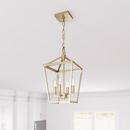 Millennium Lighting Modern Gold 4-Light Pendant Light 