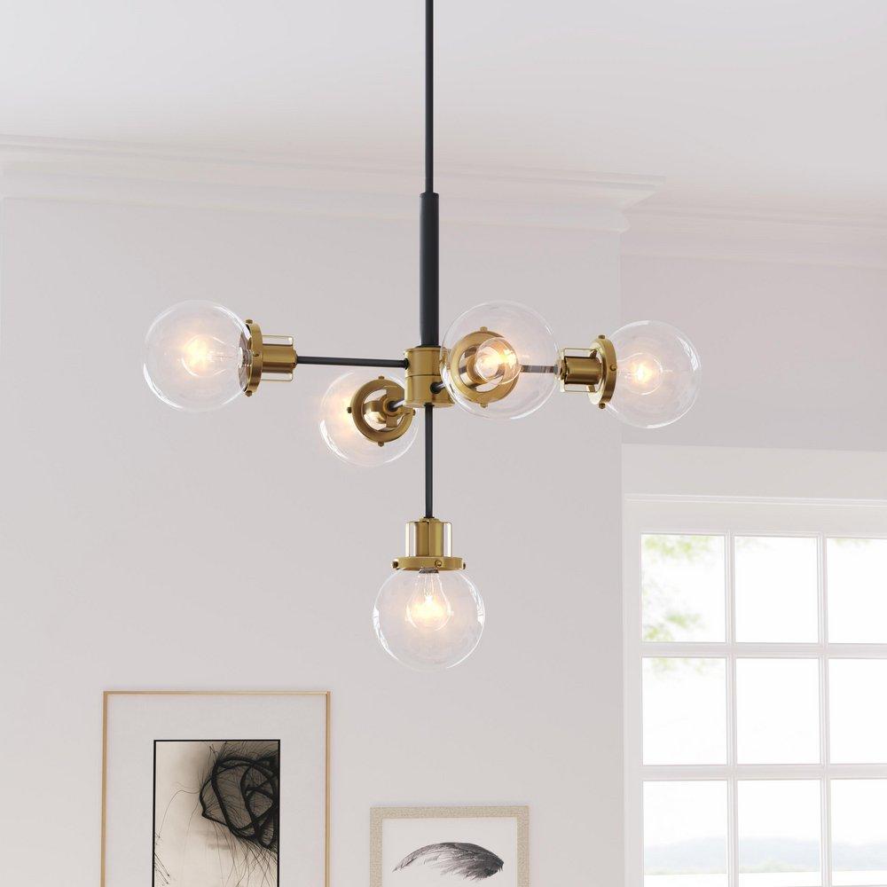 Millennium Lighting Matte Black 5-Light Pendant Light 