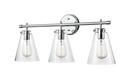 Millennium Lighting Chrome 3-Light Vanity Fixture 