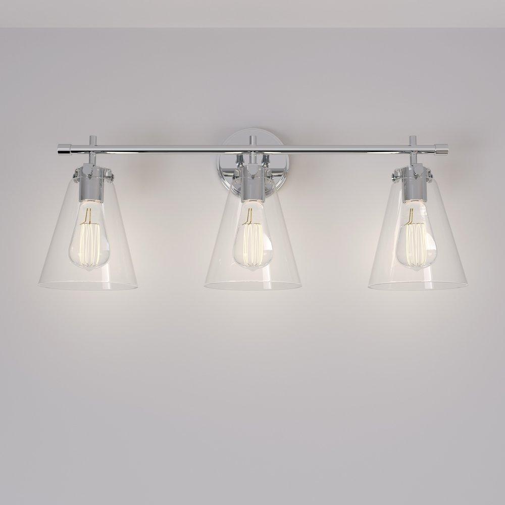 Millennium Lighting Chrome 3-Light Vanity Fixture 