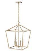 Millennium Lighting Modern Gold 4-Light Pendant Light 