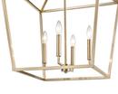 Millennium Lighting Modern Gold 4-Light Pendant Light 