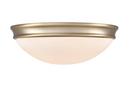 Millennium Lighting Modern Gold 3-Light 60W Ceiling Light 