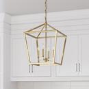 Millennium Lighting Modern Gold 4-Light Pendant Light 