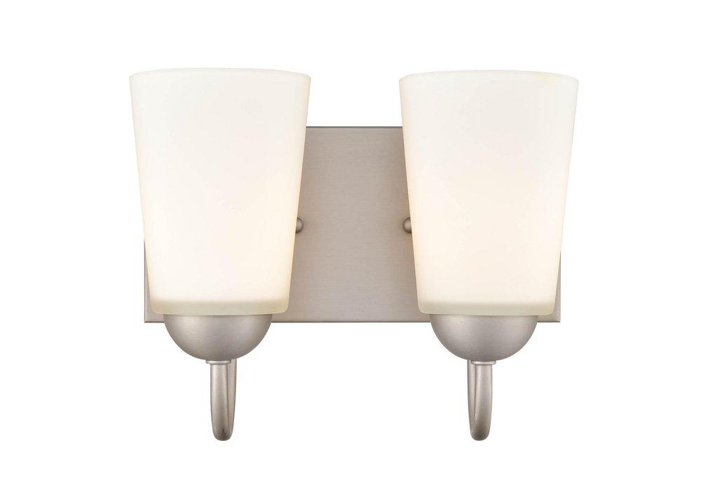Millennium Lighting Satin Nickel 2-Light Vanity Fixture 