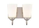 Millennium Lighting Satin Nickel 2-Light Vanity Fixture 