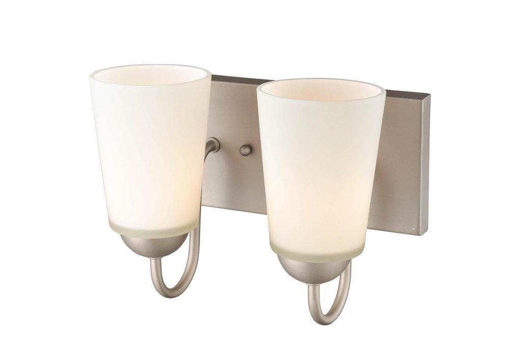Millennium Lighting Satin Nickel 2-Light Vanity Fixture 