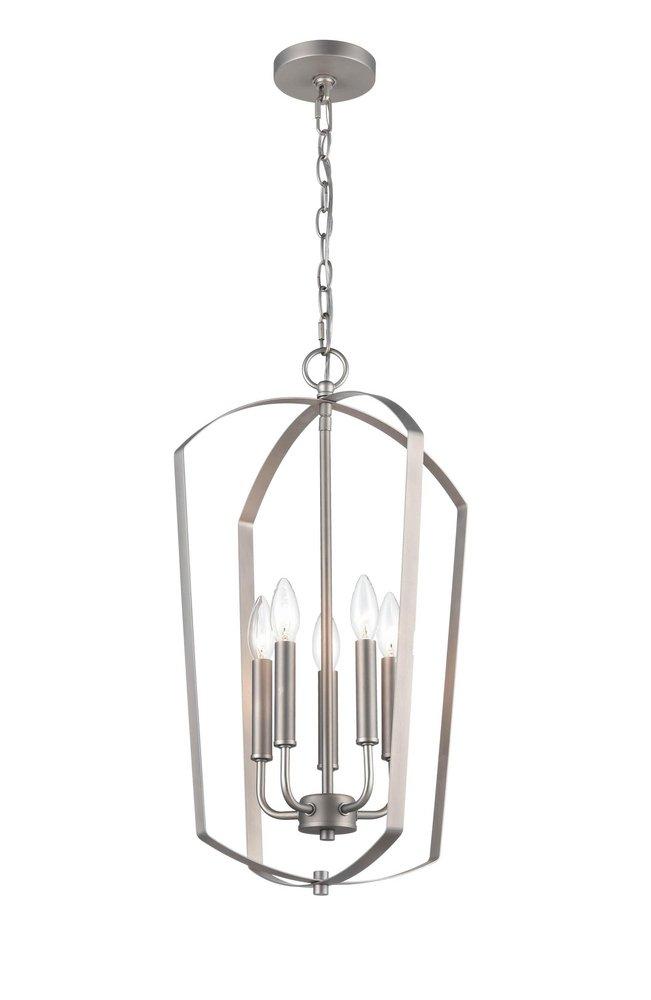Millennium Lighting Satin Nickel 5-Light Pendant Light 