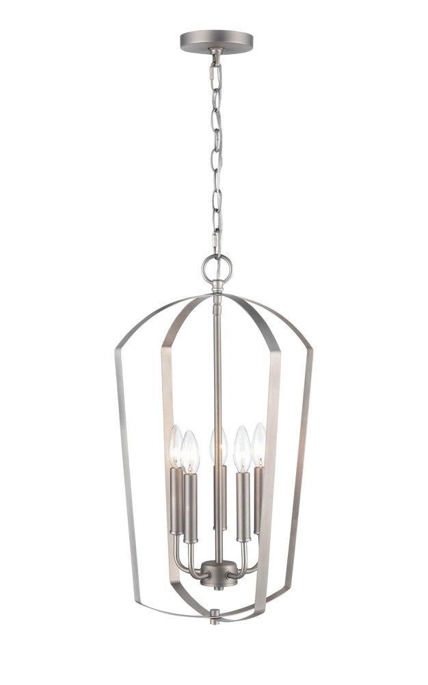 Millennium Lighting Satin Nickel 5-Light Pendant Light 