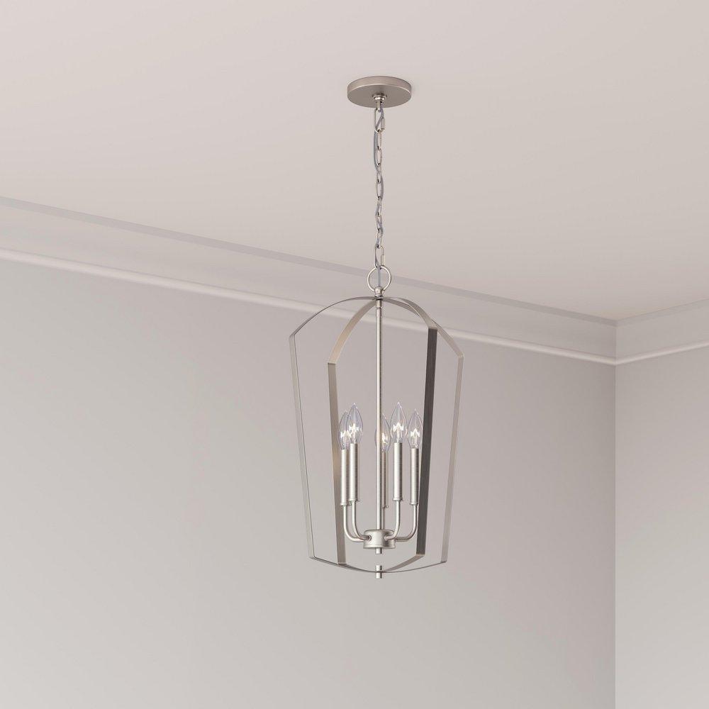 Millennium Lighting Satin Nickel 5-Light Pendant Light 