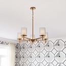 Millennium Lighting Modern Gold 5-Light Chandelier Ceiling Light 