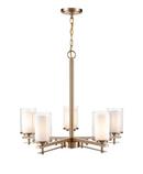 Millennium Lighting Modern Gold 5-Light Chandelier Ceiling Light 