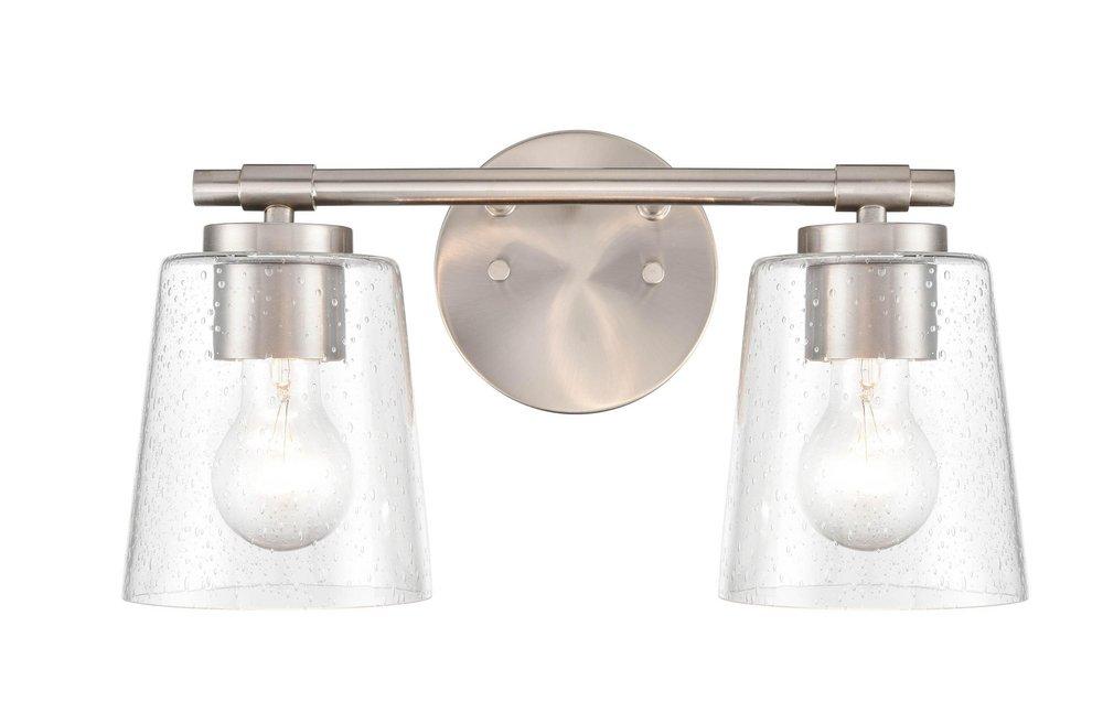 Millennium Lighting Brushed Nickel 2-Light Vanity Fixture 