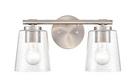 Millennium Lighting Brushed Nickel 2-Light Vanity Fixture 