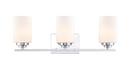 Millennium Lighting Chrome 100W 3-Light Medium E-26 Vanity Fixture 