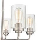 Millennium Lighting Satin Nickel 5-Light Chandelier Ceiling Light 