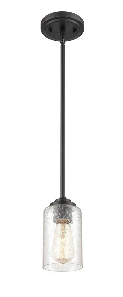 Millennium Lighting Matte Black 1-Light Mini-Pendant Light 