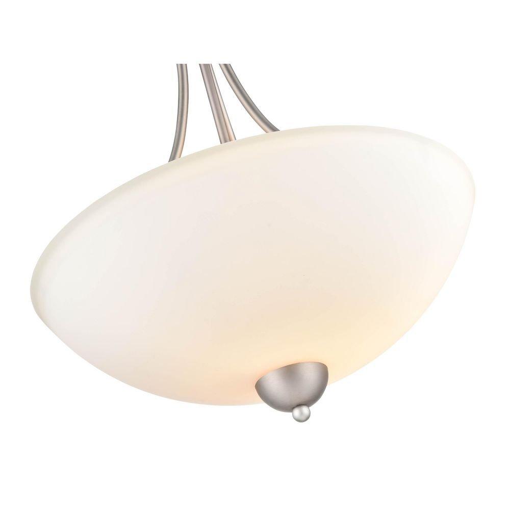 Millennium Lighting Satin Nickel 60W 3-Light Medium E-26 Pendant 