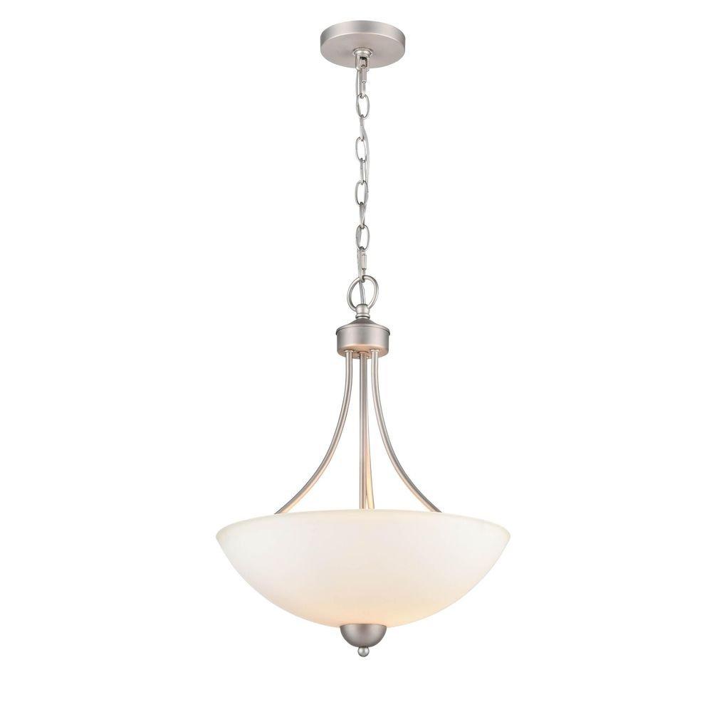 Millennium Lighting Satin Nickel 60W 3-Light Medium E-26 Pendant 