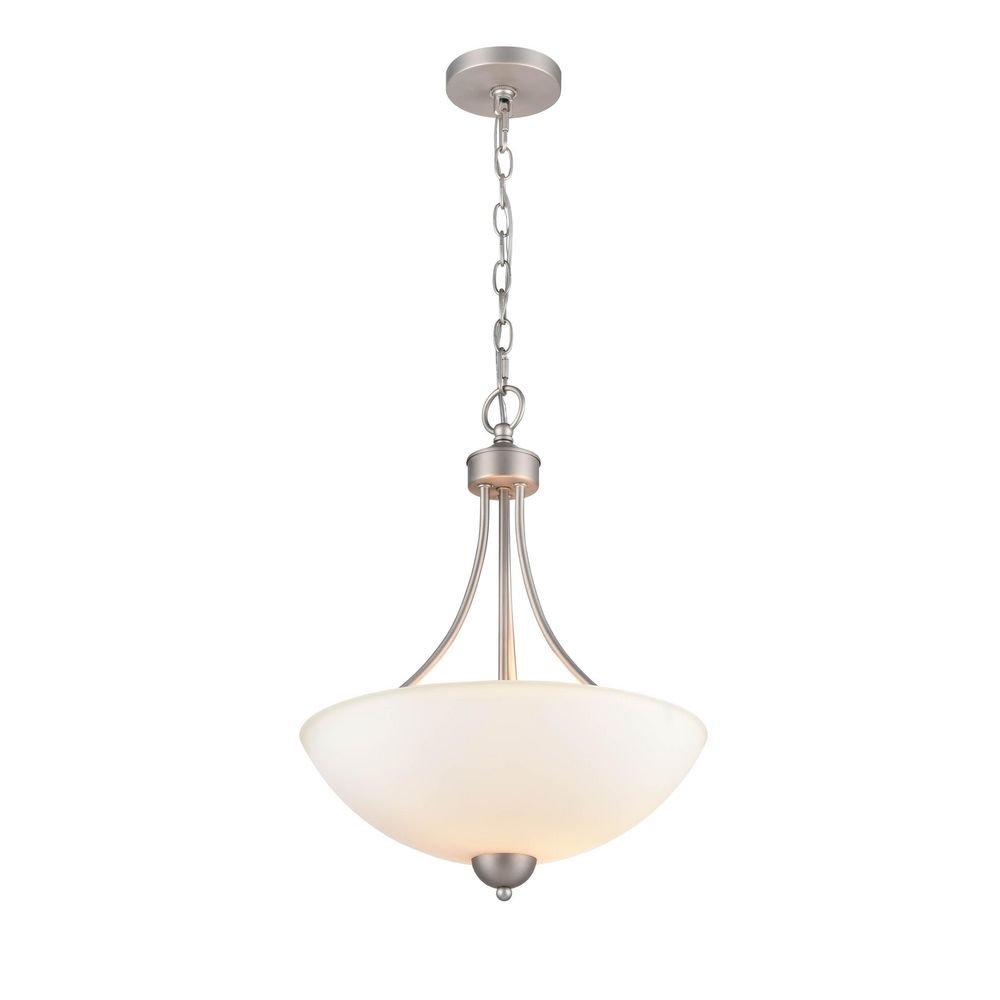 Millennium Lighting Satin Nickel 60W 3-Light Medium E-26 Pendant 