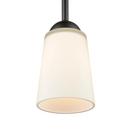Millennium Lighting Matte Black 1-Light Pendant Light 