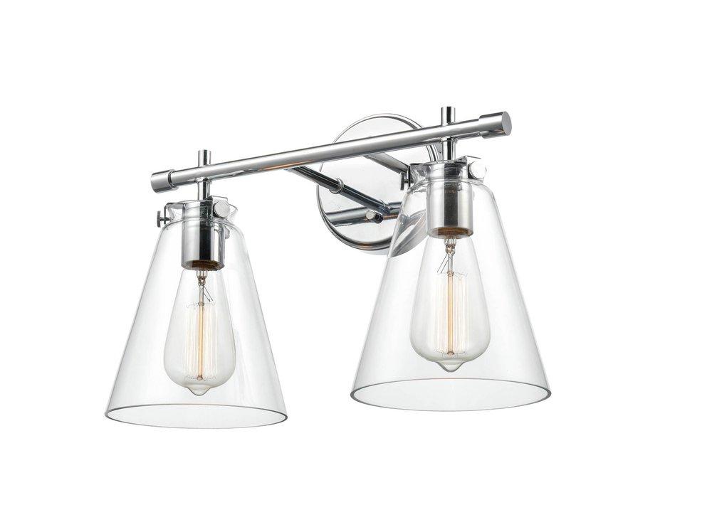 Millennium Lighting Chrome 2-Light Vanity Fixture 
