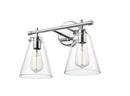 Millennium Lighting Chrome 2-Light Vanity Fixture 