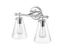 Millennium Lighting Chrome 2-Light Vanity Fixture 