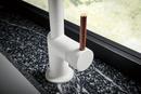 Brizo Matte White Single Handle Pull Down Kitchen Faucet 
