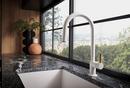 Brizo Matte White Single Handle Pull Down Kitchen Faucet 