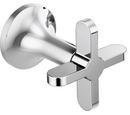 Two Handle Cross Handle in Polished Chrome